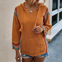 Afbeelding in Gallery-weergave laden, "Sophia" Casual gebreide Hoodie