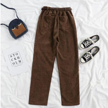 Afbeelding in Gallery-weergave laden, Elegante Vintage-Hose mit hoher Taille