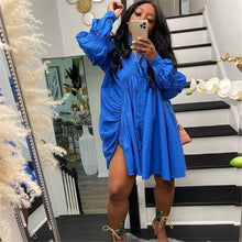 Afbeelding in Gallery-weergave laden, "Alena" Lässiger Blusenkleid