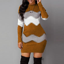 Afbeelding in Gallery-weergave laden, "Kim" Elegantes Strickkleid