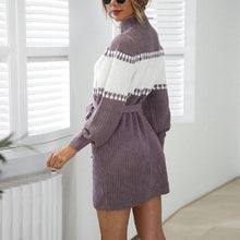 Afbeelding in Gallery-weergave laden, "Antonia" Trendiges Langarm-Kleid