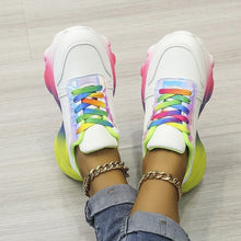 Afbeelding in Gallery-weergave laden, "Marie" Kleurrijke Straat Stijl Sneakers