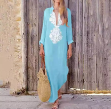 Afbeelding in Gallery-weergave laden, &quot;Annika&quot; Stylisches Boho-Kleid
