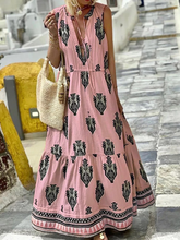 Afbeelding in Gallery-weergave laden, &quot;Sabrina&quot; Maxi Boho-Kleid
