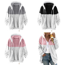 Afbeelding in Gallery-weergave laden, &quot;Alyna&quot; Manteau chaud en fourrure synthétique
