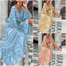 Afbeelding in Gallery-weergave laden, &quot;Mirabella&quot; Elegantes Maxikleid
