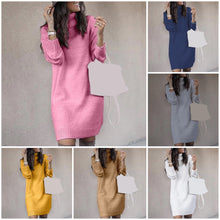 Afbeelding in Gallery-weergave laden, &quot;Linda&quot; Langes Strickkleid
