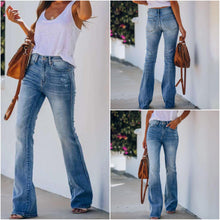 Afbeelding in Gallery-weergave laden, &quot;Mila&quot; Hochtaillierte Designer-Jeans
