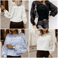 Afbeelding in Gallery-weergave laden, &quot;Krista&quot; Eleganter Pullover
