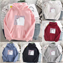 Afbeelding in Gallery-weergave laden, &quot;Panda&quot; Stylischer Oversize-Kapuzenpulli
