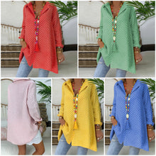 Afbeelding in Gallery-weergave laden, &quot;Nina&quot; Modische Longbluse
