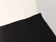 Afbeelding in Gallery-weergave laden, Asymmetrischer Rock mit hoher Taille
