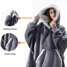 Afbeelding in Gallery-weergave laden, Warme Kapuzendecke in Übergröße
