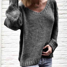 Afbeelding in Gallery-weergave laden, &quot;Wendy&quot; Lässiger Strickpullover
