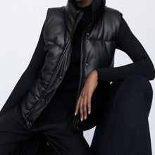 Afbeelding in Gallery-weergave laden, &quot;Alara&quot; Designer-Lederweste
