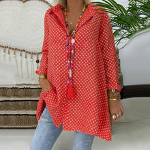 Afbeelding in Gallery-weergave laden, &quot;Nina&quot; Modische Longbluse
