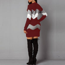 Afbeelding in Gallery-weergave laden, &quot;Kim&quot; Elegantes Strickkleid
