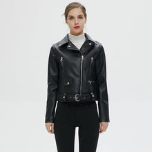 Afbeelding in Gallery-weergave laden, &quot;Odelia&quot; Cool Biker Jacket

