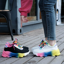 Afbeelding in Gallery-weergave laden, &quot;Marie&quot; Kleurrijke Straat Stijl Sneakers
